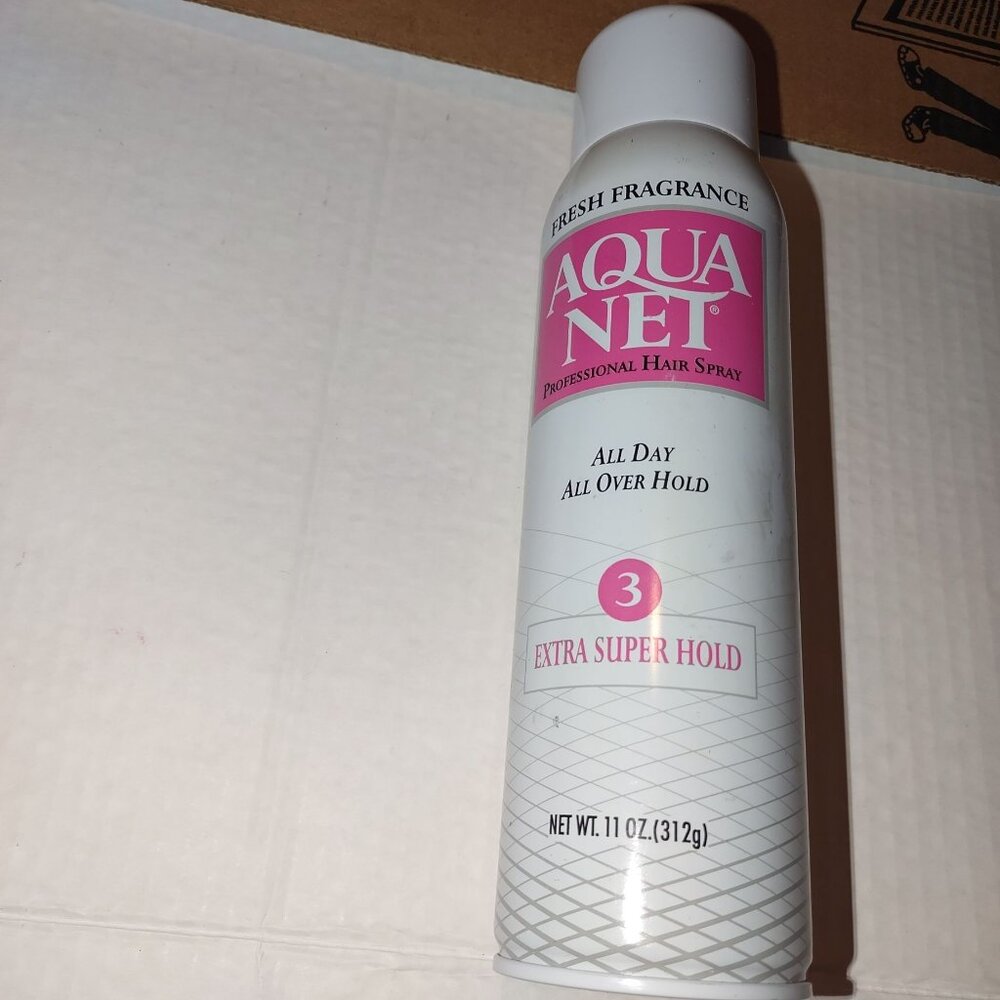 Aqua Net Professional Hair Spray Fresh Fragrance Extra Super Hold 11 Oz